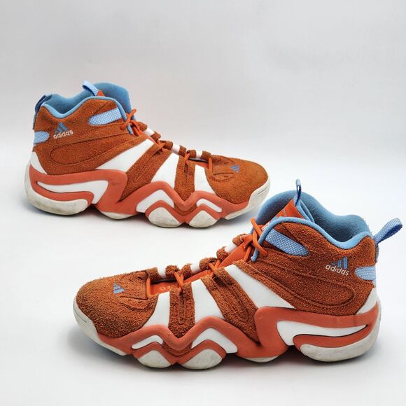 Adidas Crazy 8 Team Orange Suede Basketball Sneakers Men\'s Size 13 main image 4